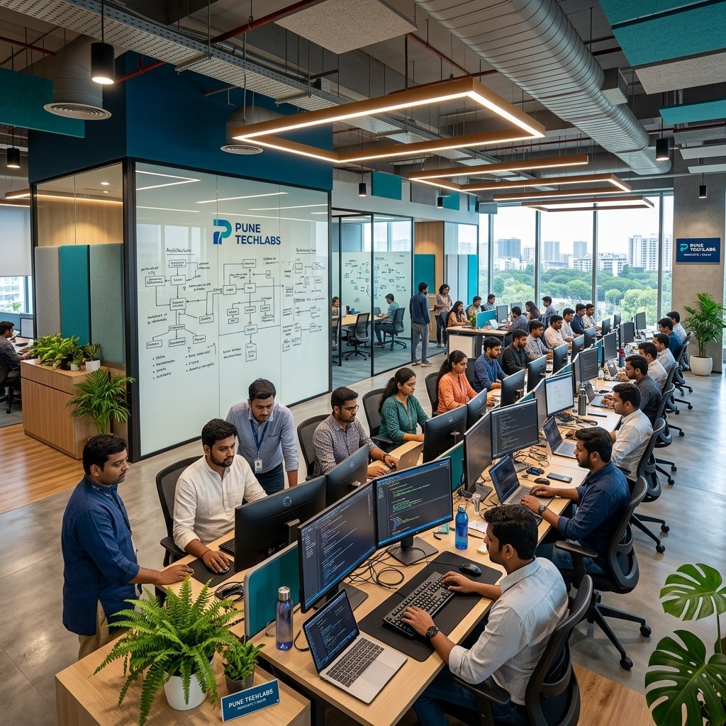Srija Infotech Pune Corporate Office Team